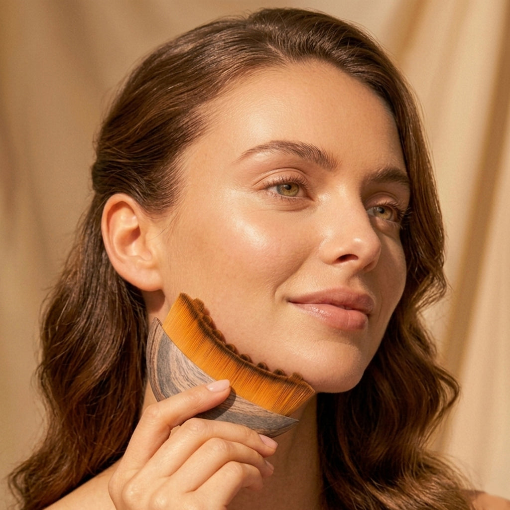 Facial Lymphatic Massage Brush - Sculpting & Skin Detox