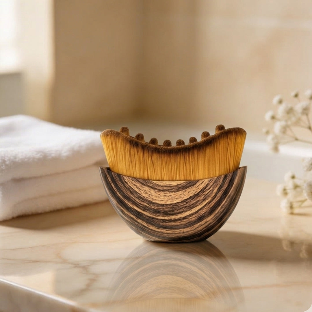 Facial Lymphatic Massage Brush - Sculpting & Skin Detox