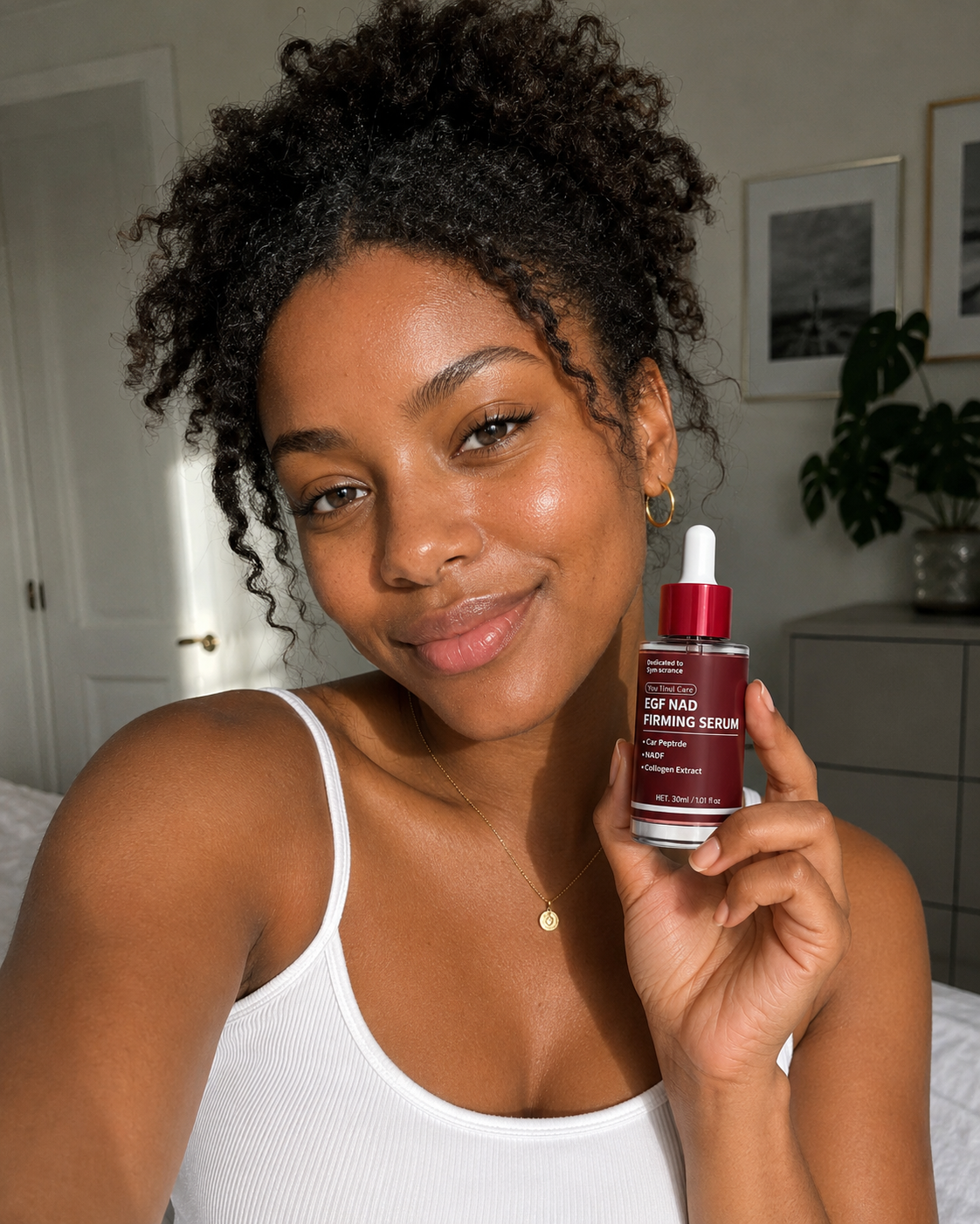 NAD+ EGF Firming Face Serum for Smoother, Hydrated and Youthful-Looking Skin