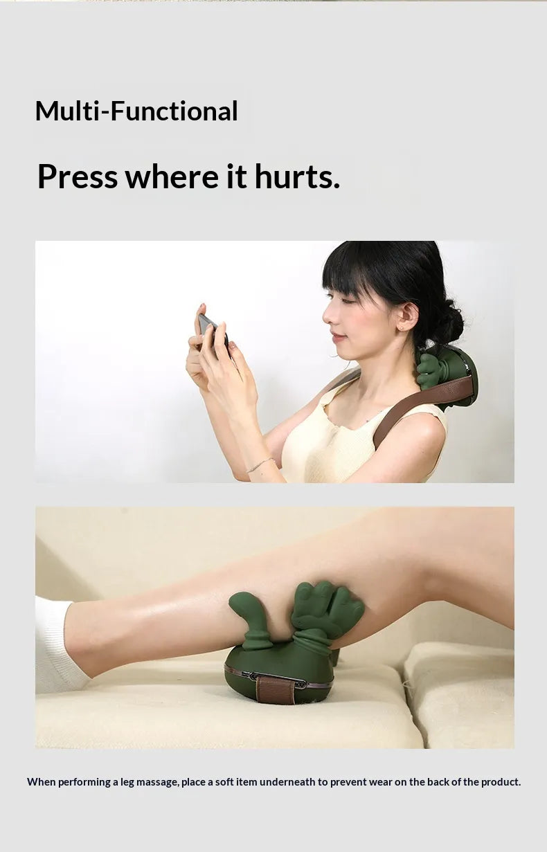 Neck & Shoulder Trapezius Massager – Pain Relief Device
