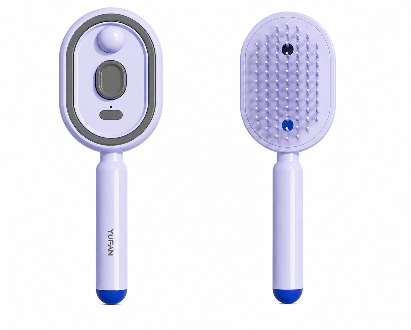 Electric Scalp Massage Comb with Mist Spray and Red Light Care