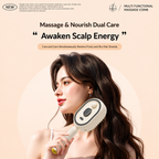 Electric Scalp Massage Comb with Mist Spray and Red Light Care