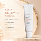 CICA Renewal Cream with 5% Hyaluronic Acid for Hydration & Barrier Support