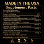 Herbal Vitality Capsules. Potency WOOD.