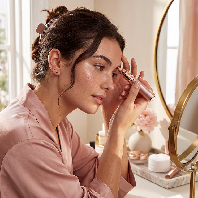 Electric Eyebrow Trimmer 2-in-1 Lady Shaver