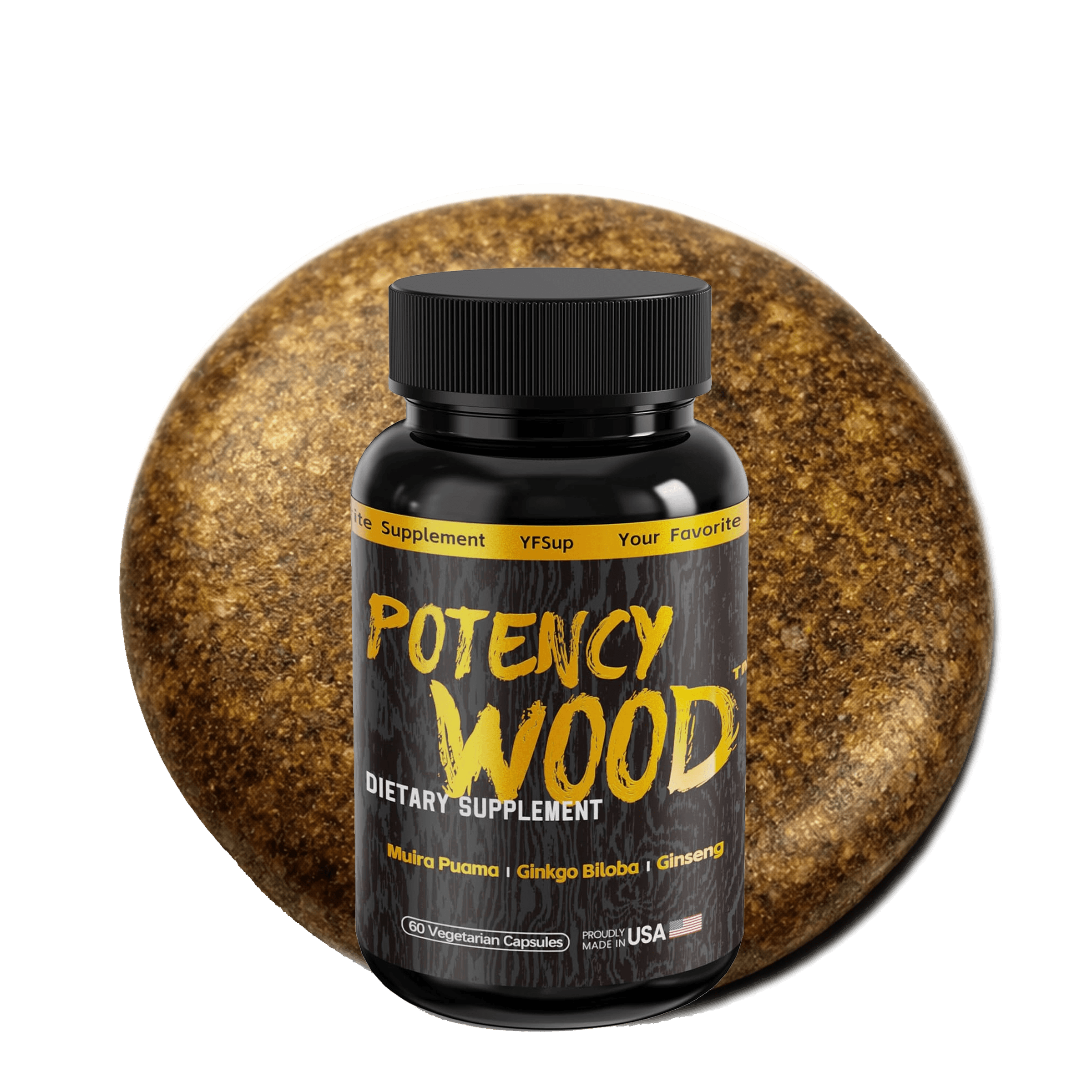 Herbal Vitality Capsules. Potency WOOD.