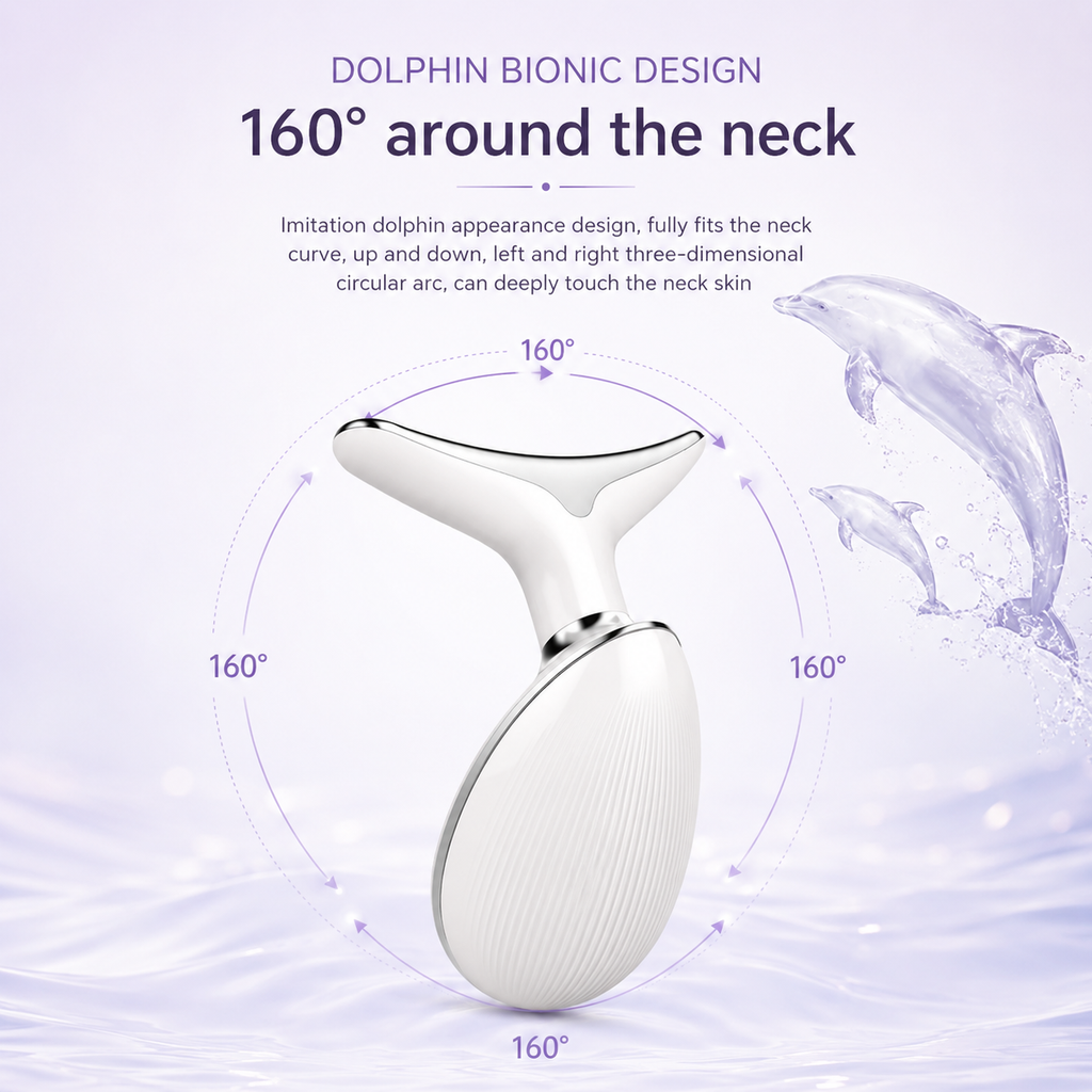 LED Face & Neck Sculpting Device with EMS & Heat Therapy