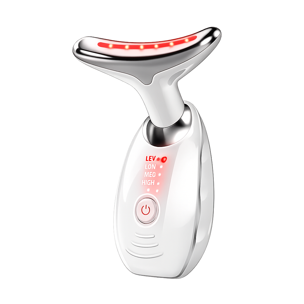 LED Face & Neck Sculpting Device with EMS & Heat Therapy