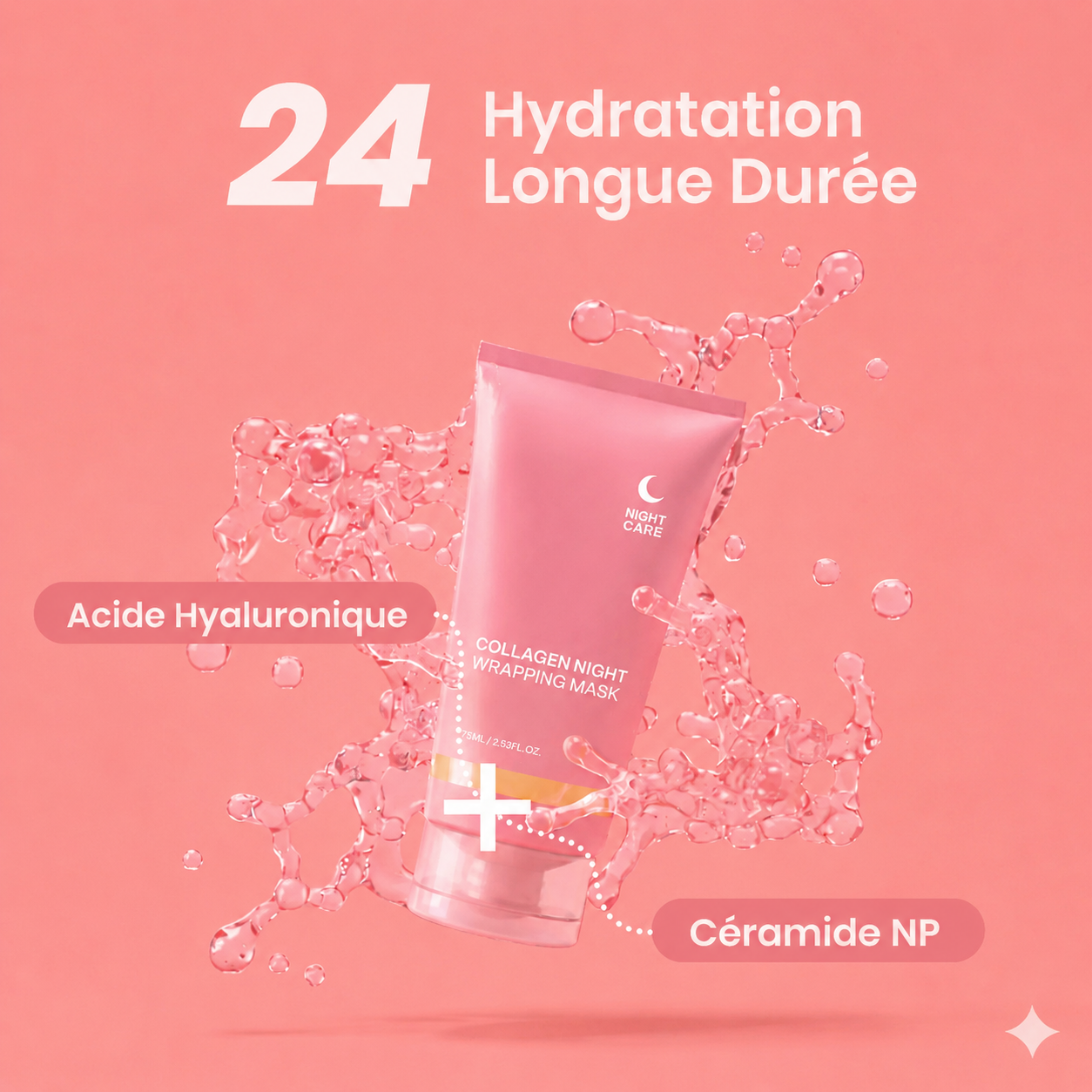 Masque de nuit Collagen Glow Up ™