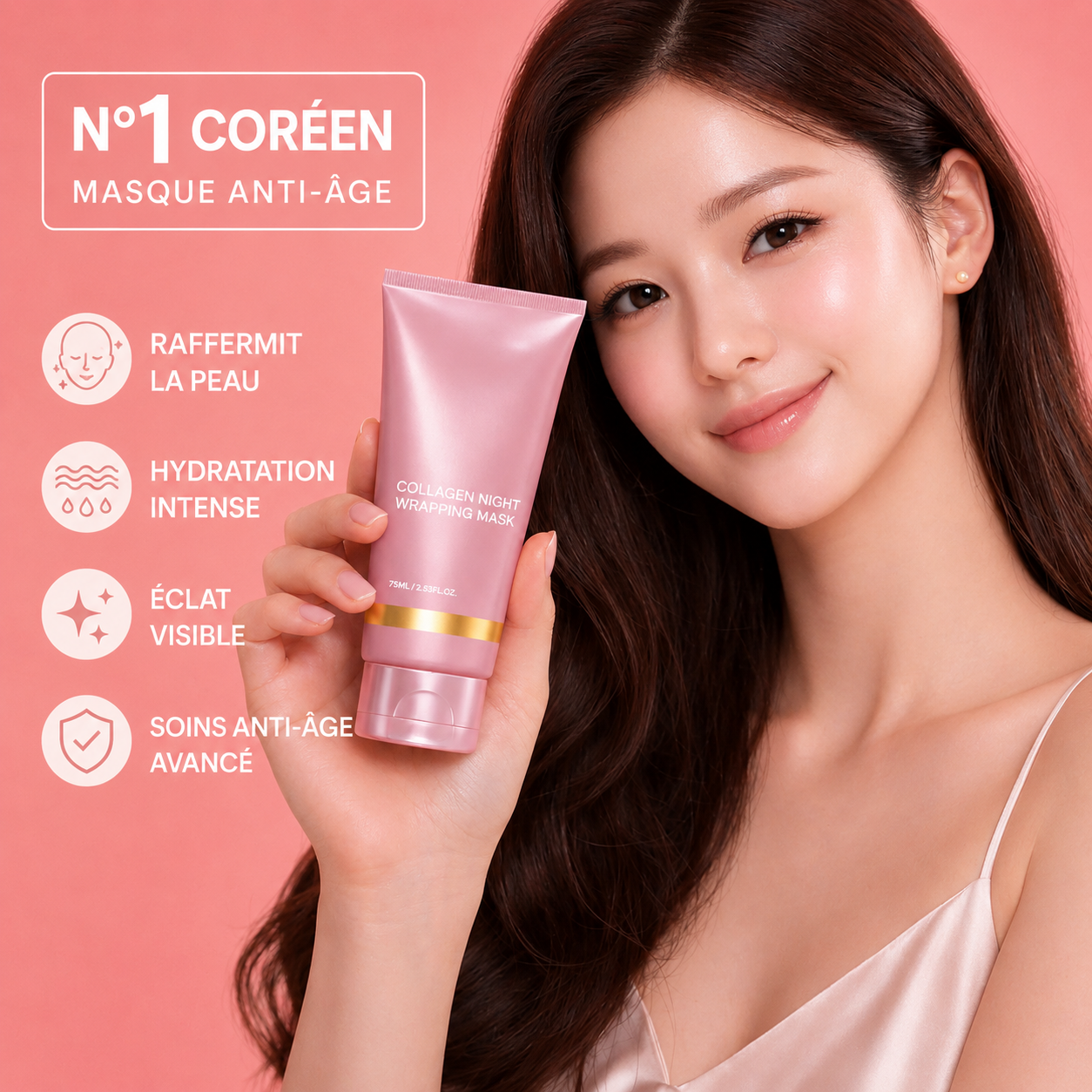 Masque de nuit Collagen Glow Up ™