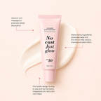 Collagen Glow Sunscreen SPF 50 – No White Cast, Just Glow