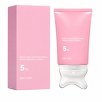 PDRN Collagen Neck Wrinkle Cream | Gua Sha Massage Applicator | Helps Firm, Smooth & Hydrate Neck and Décolleté | Korean Skincare
