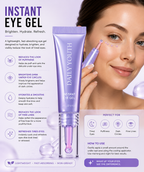 Peptide Eye Gel for Smooth, Hydrated and Refreshed Eyes