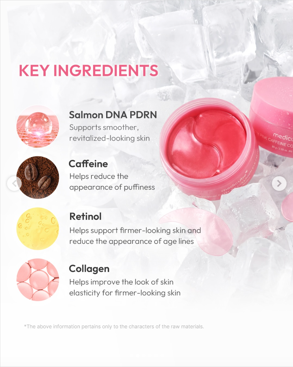 PDRN Caffeine Collagen Eye Patches