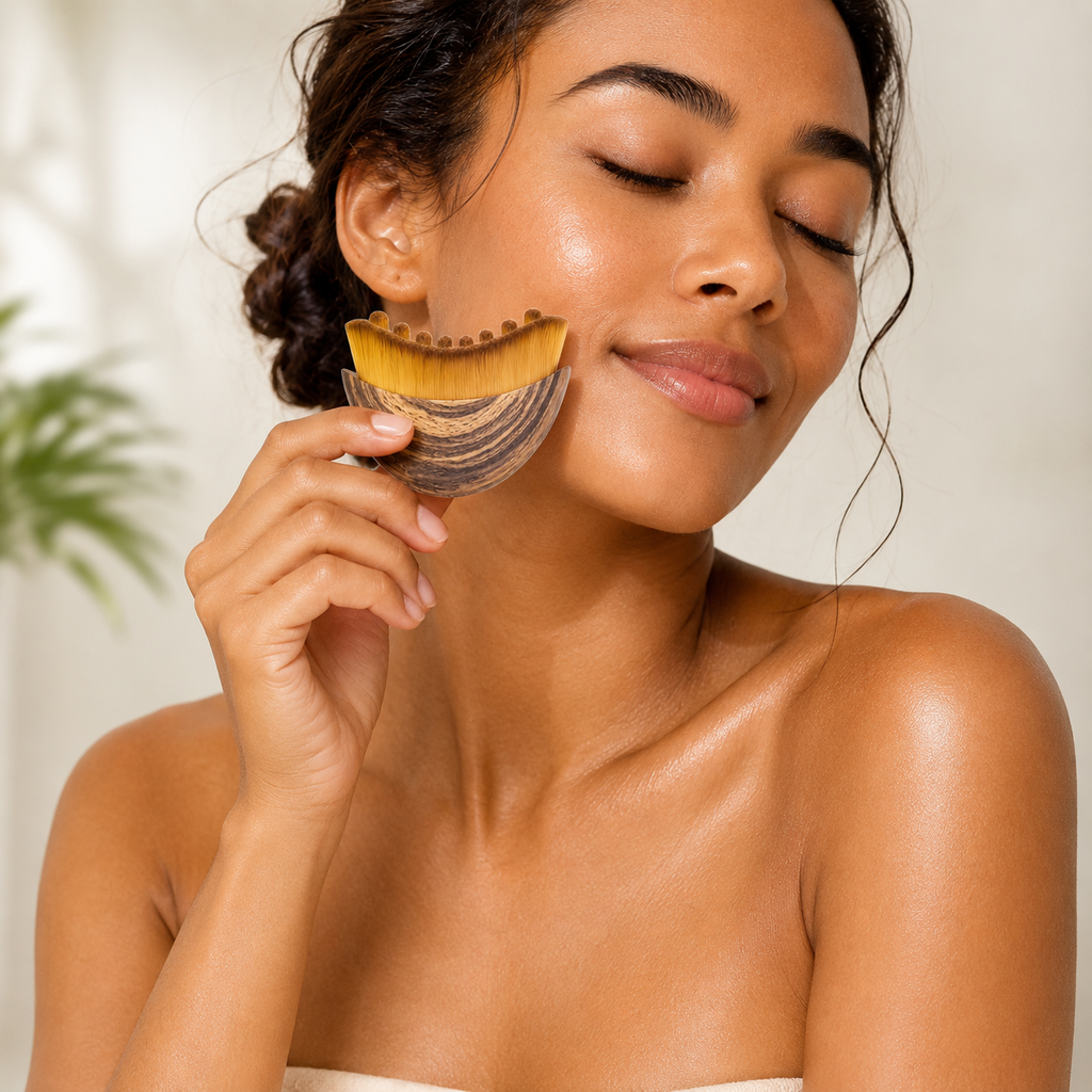 Facial Lymphatic Massage Brush - Sculpting & Skin Detox